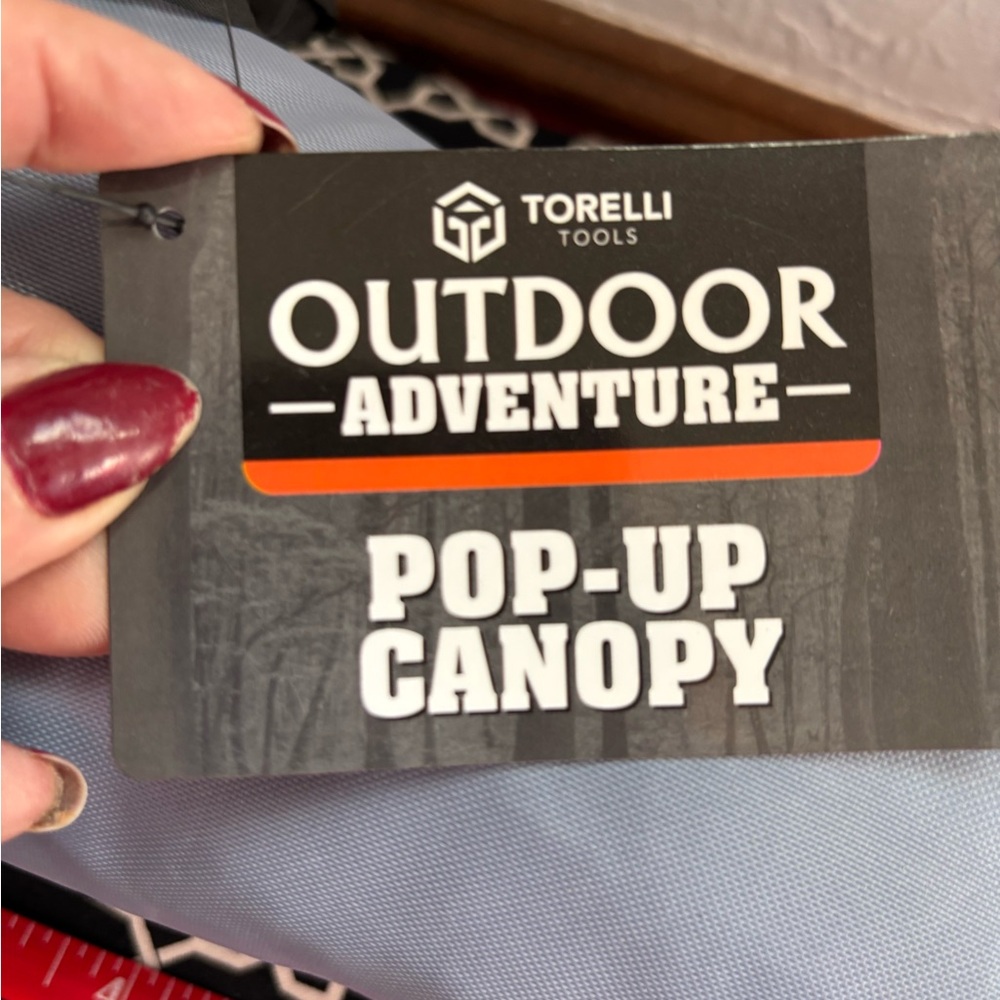 Outdoor Adventure Pop-Up Canopy - Light Blue